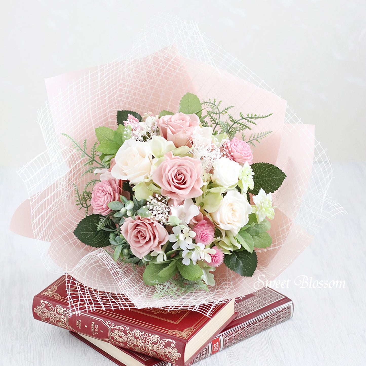 【プリザーブドフラワー】花束 Mサイズ