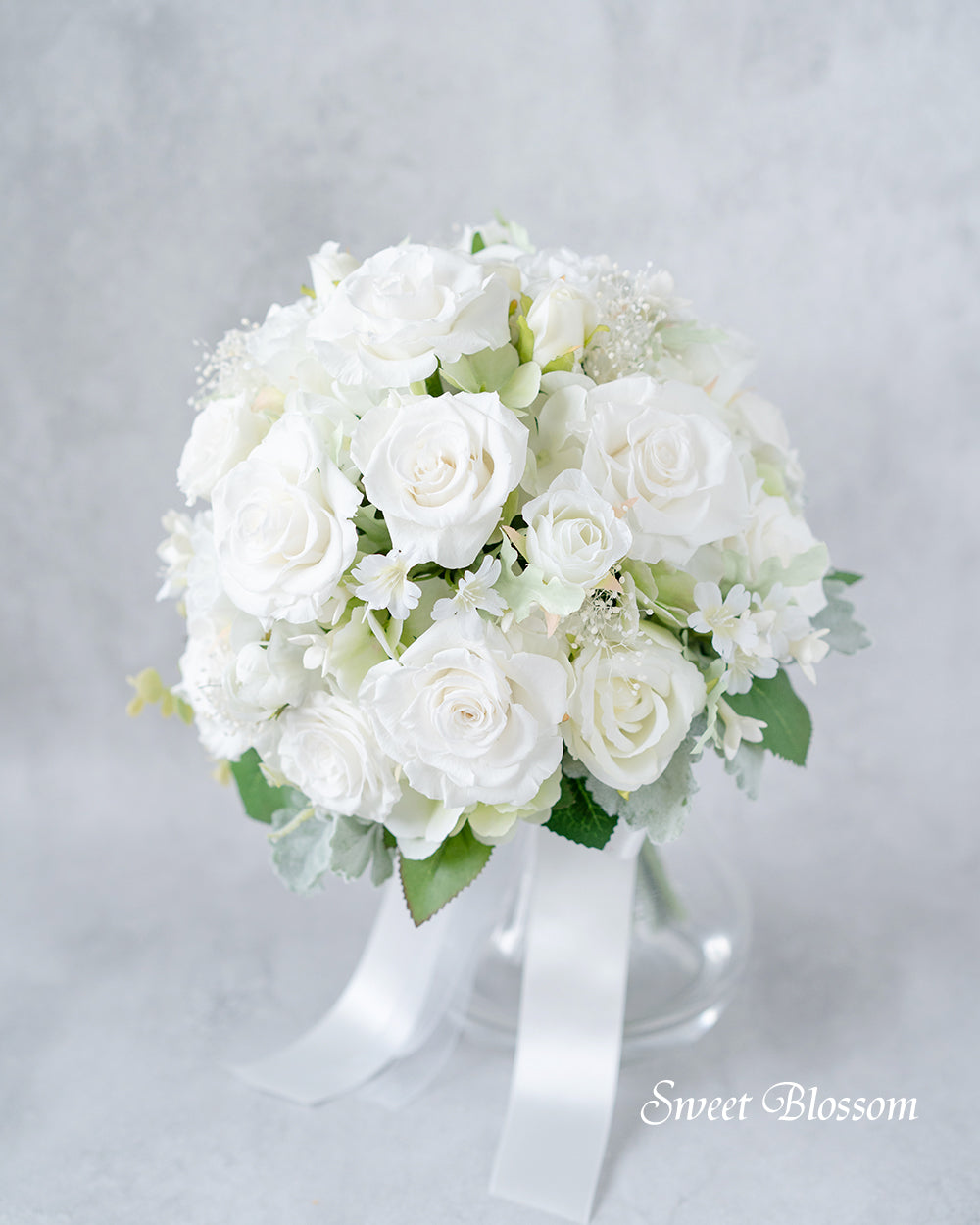 ウェディングブーケ ピンク ホワイト　オーダー オーダーブーケ ＃ピオニーブーケ ＃ラウンドブーケ ＃ピンクのブーケ